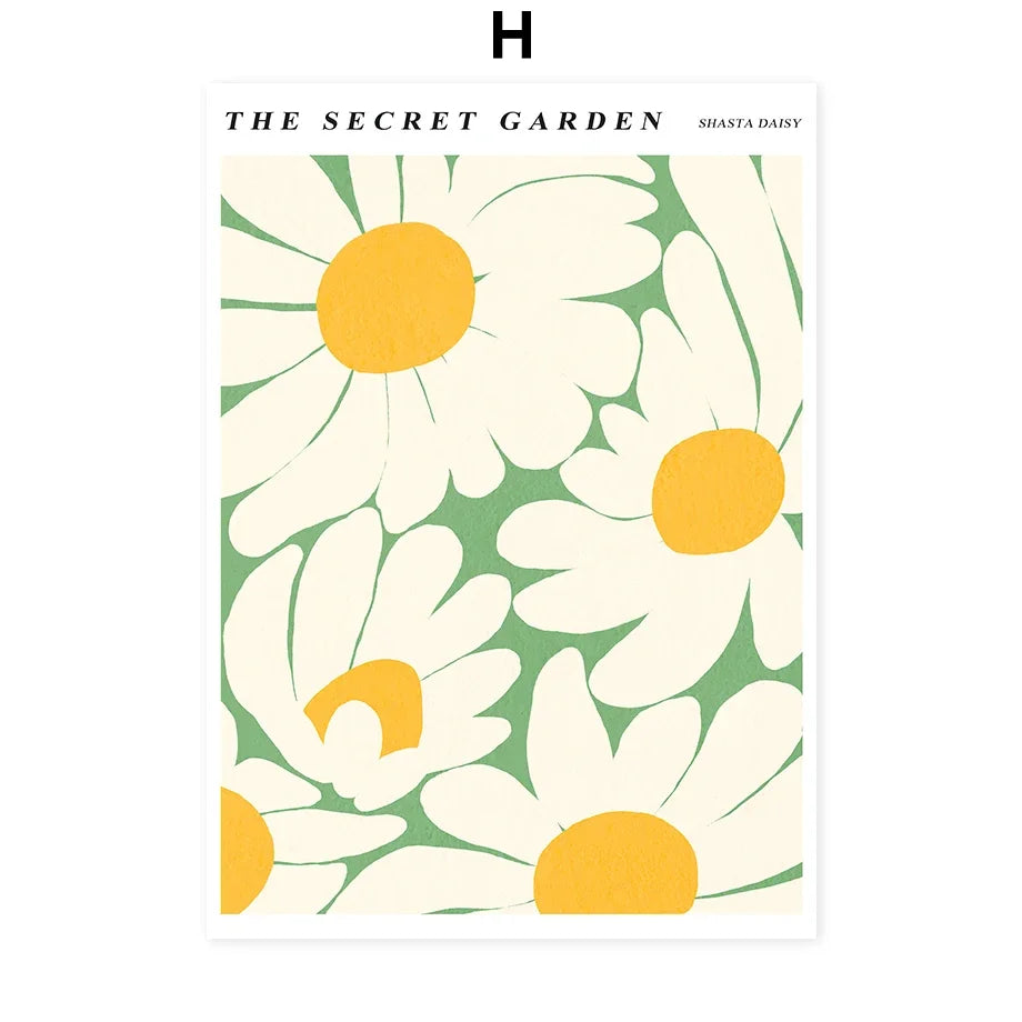 Tableau Design Fleur Clair