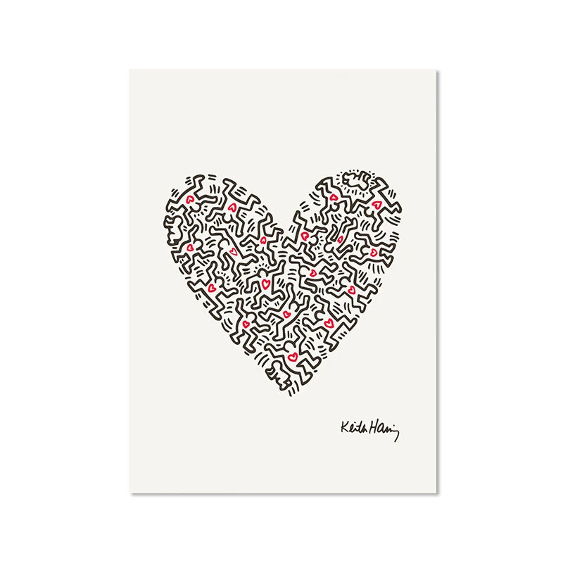 Tableau Pop Art Silhouettes Dansantes