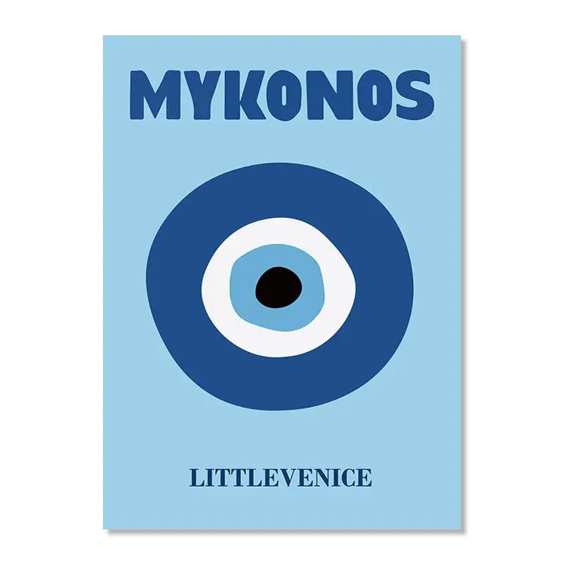 Tableau Vintage Voyage Méditerranée