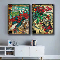 Tableau Marvel Comic Rétro
