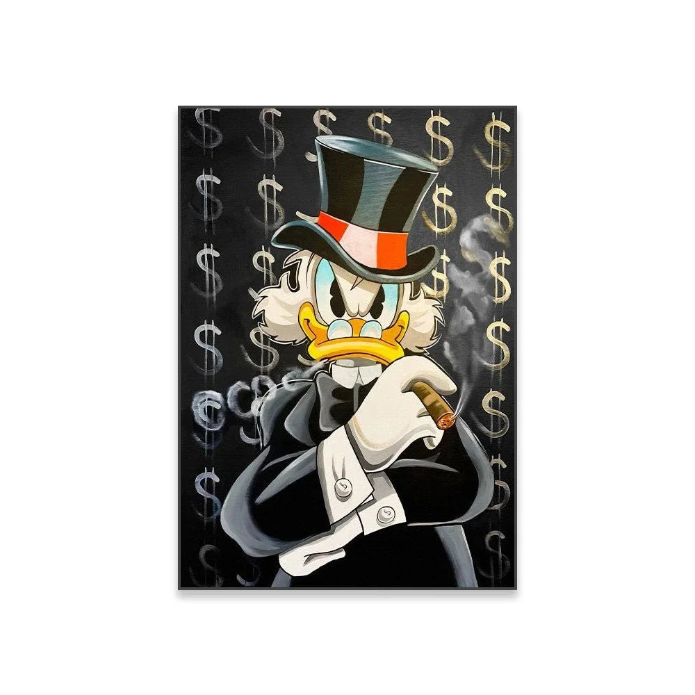 Tableau Picsou Street Art