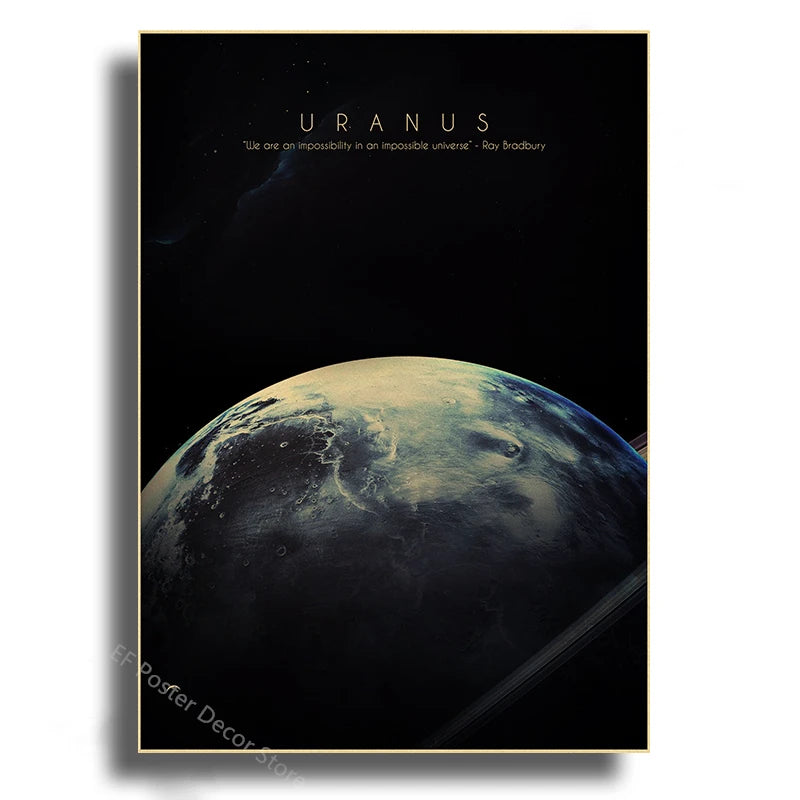 Tableau Évasion Cosmique Rouge