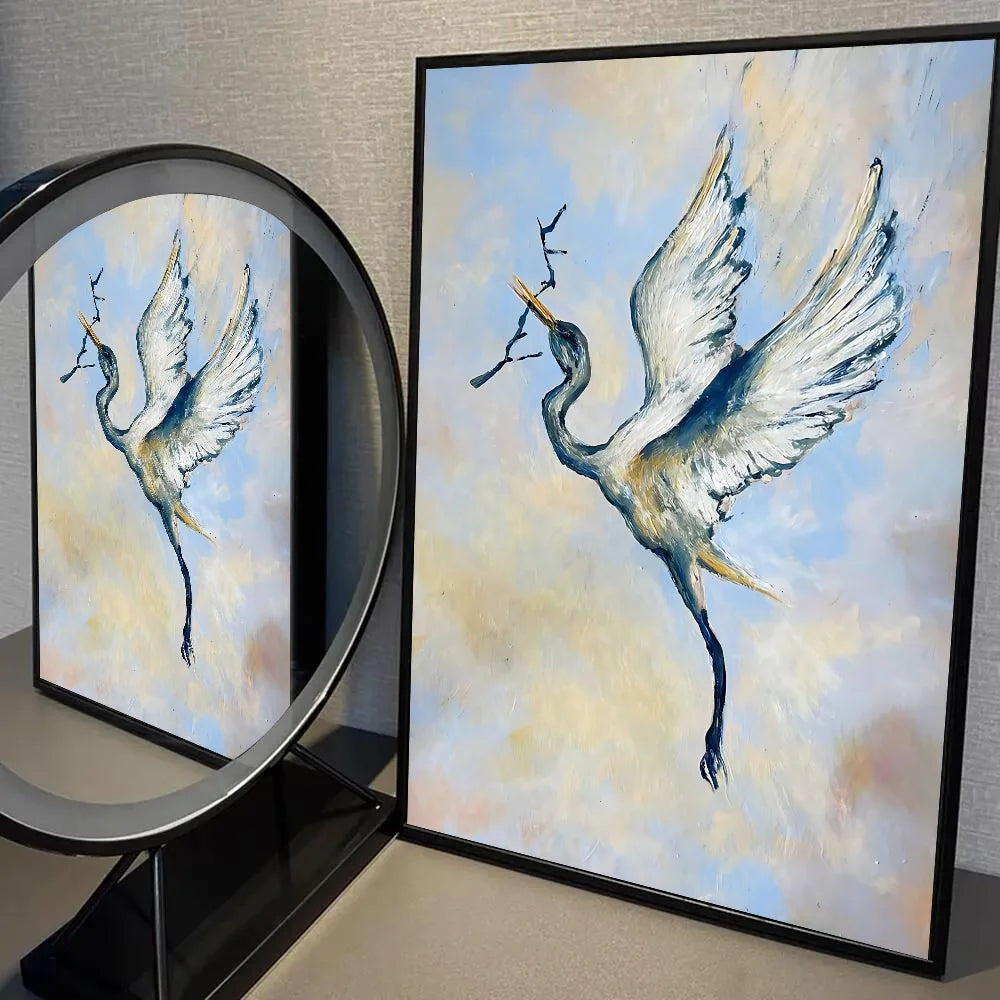 Tableau Colombe Picasso Abstrait