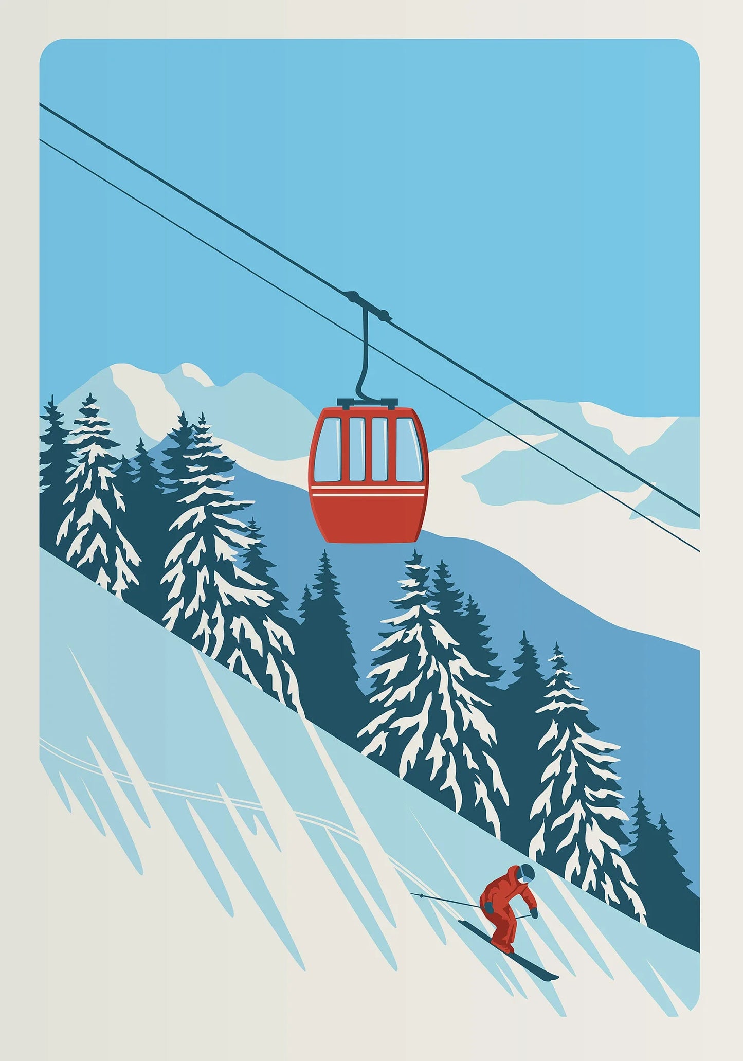 Tableau Ski Chamonix