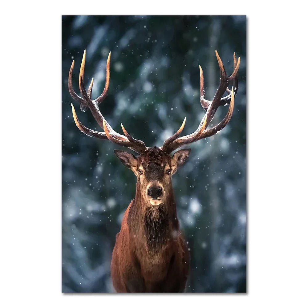 Tableau Lac Montagne Nordique