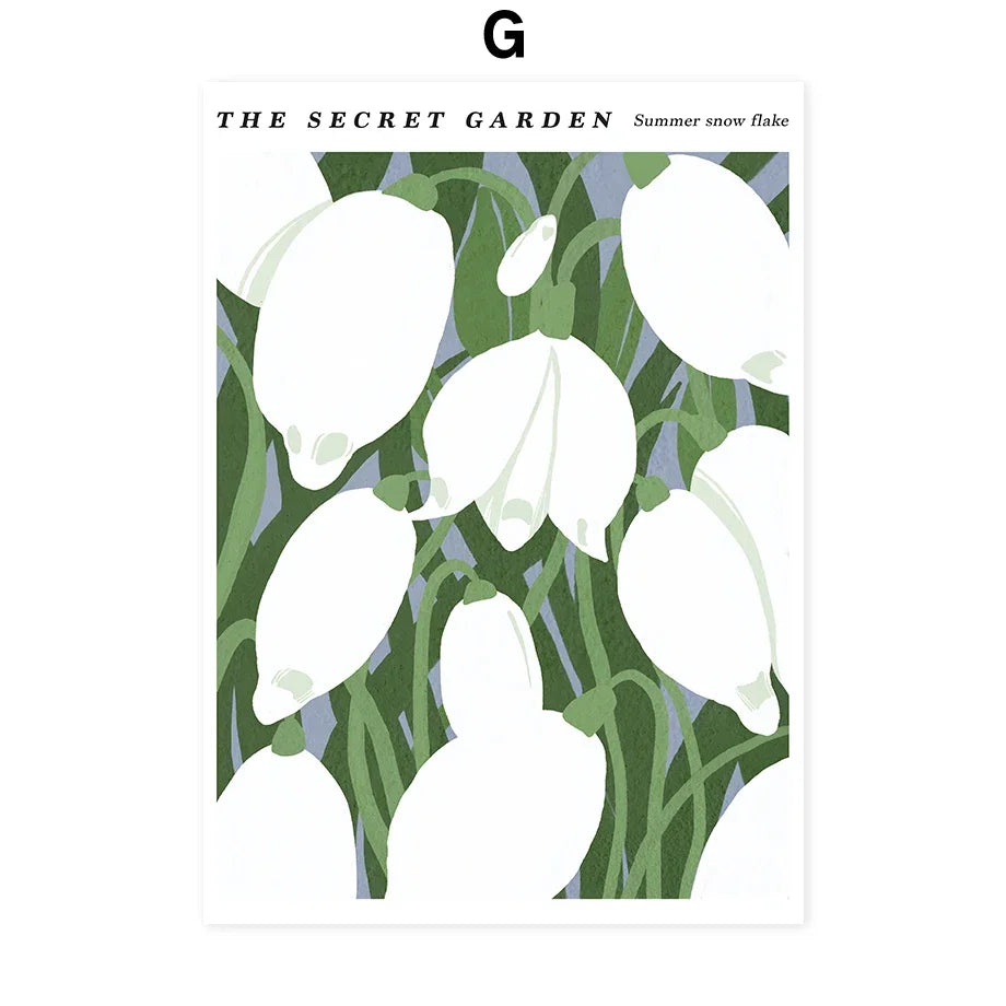 Tableau Design Fleur Clair