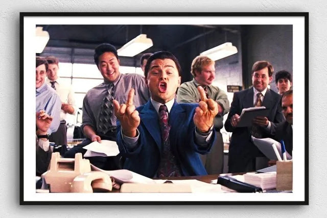 Tableau Loup de Wall Street
