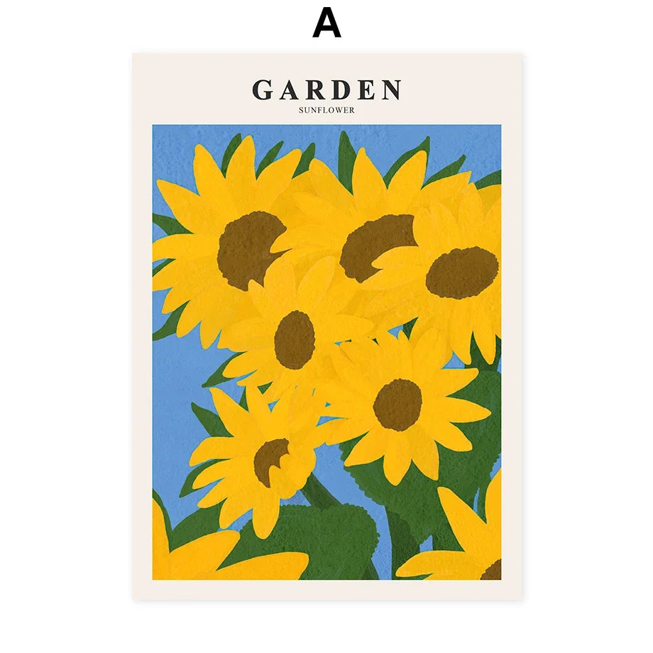 Tableau Design Fleur Clair