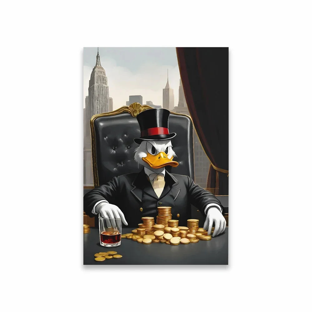 Tableau Picsou Street Art