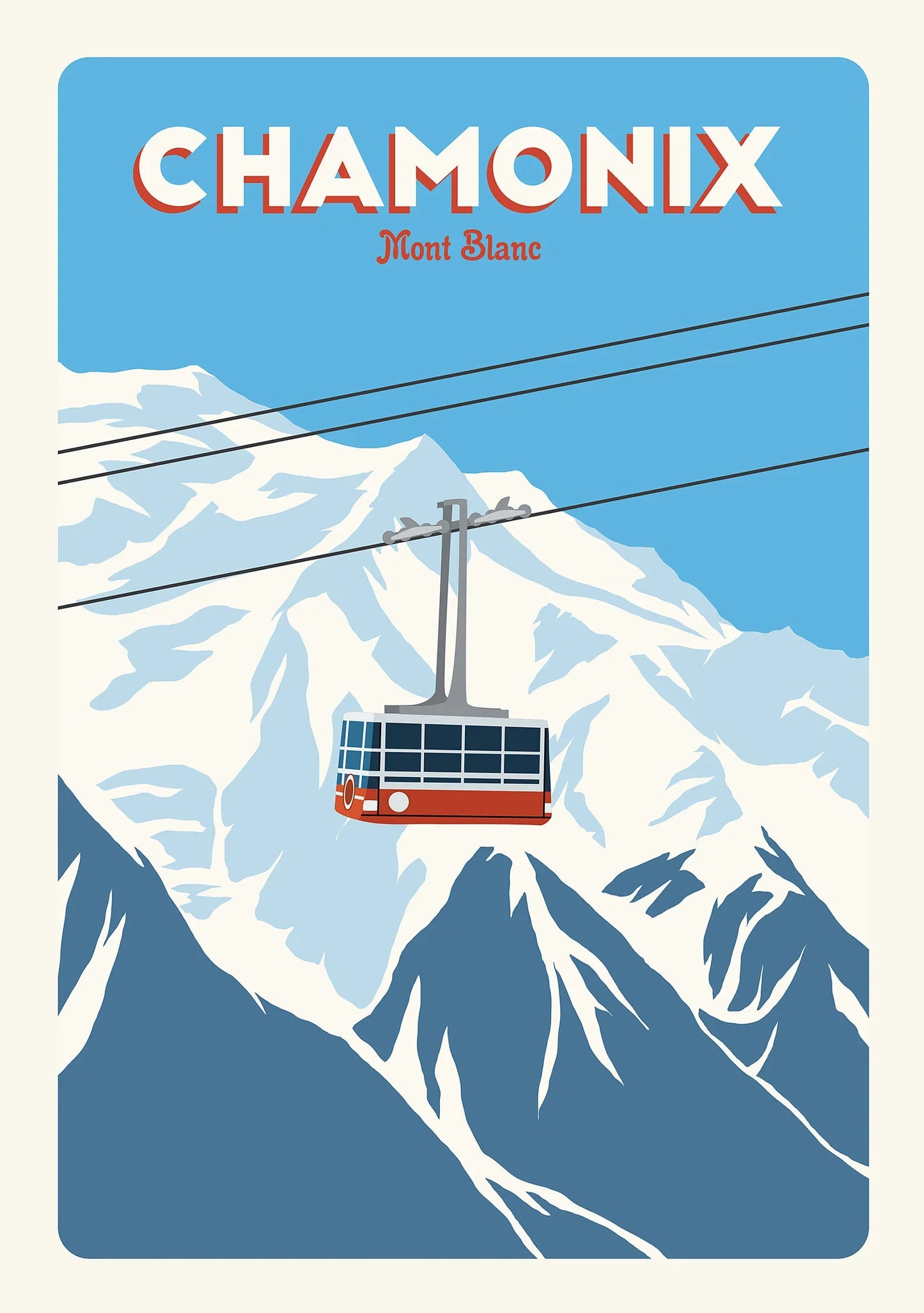 Tableau Ski Chamonix