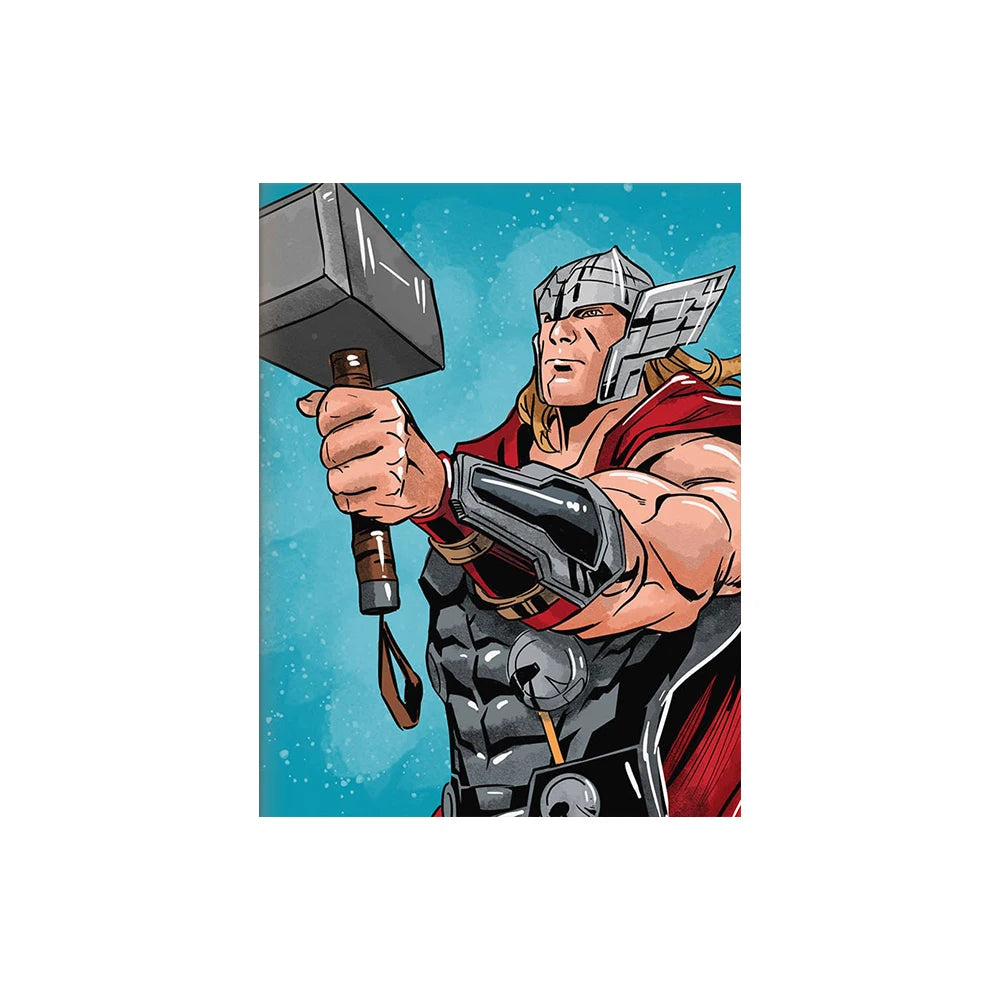 Tableau Pop Art Super-Héros Marvel