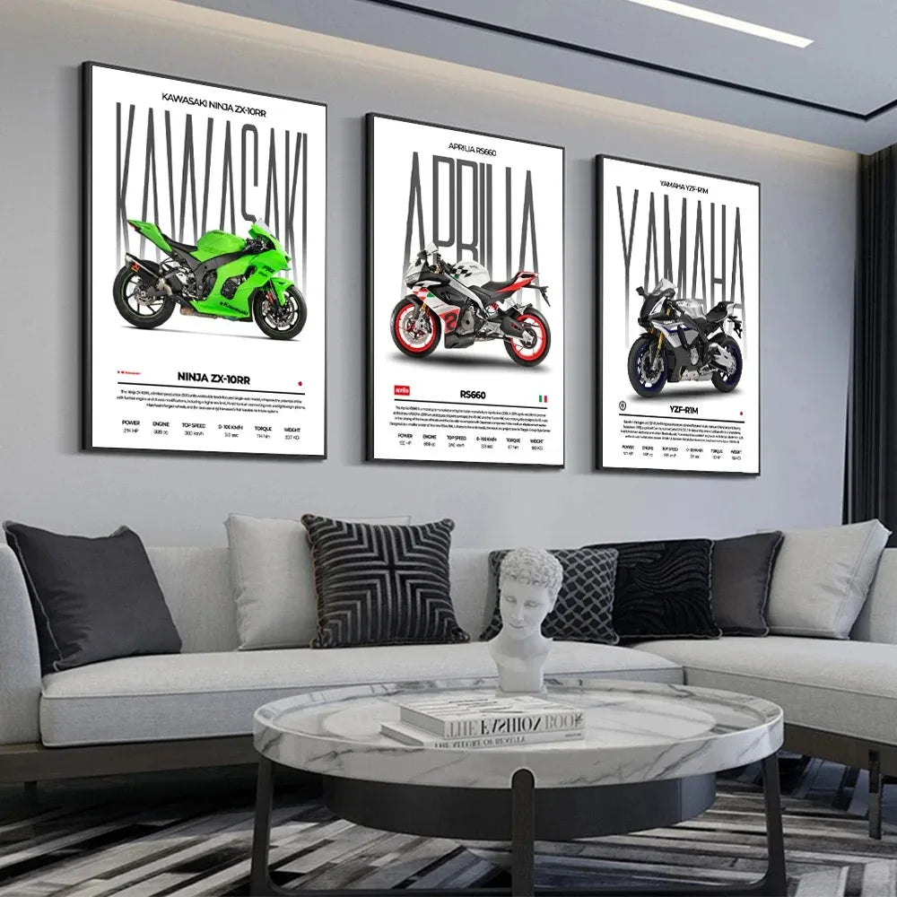 Tableau Moto Sportive