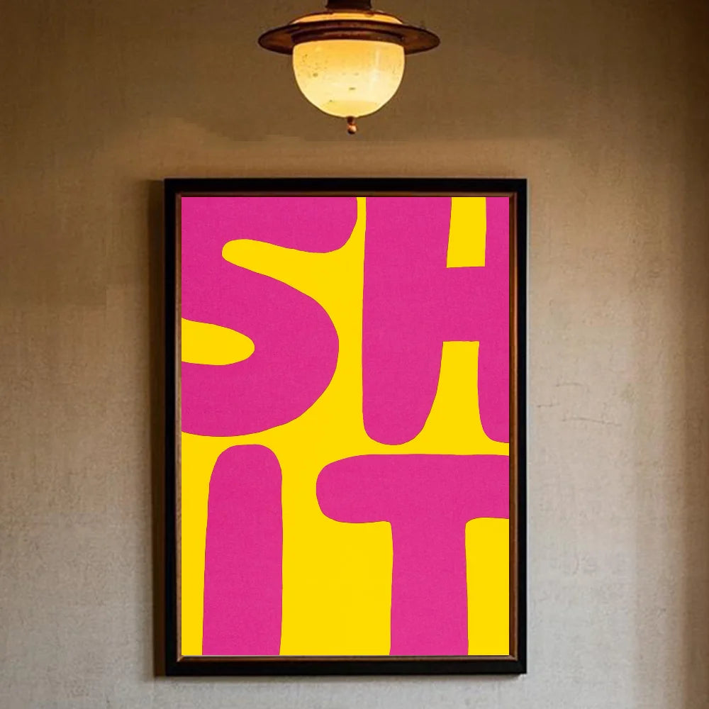 Tableau Pop Art Citron Humoristique