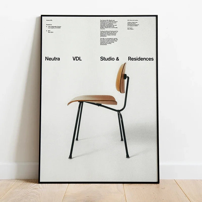 Tableau Fauteuil Mid-Century