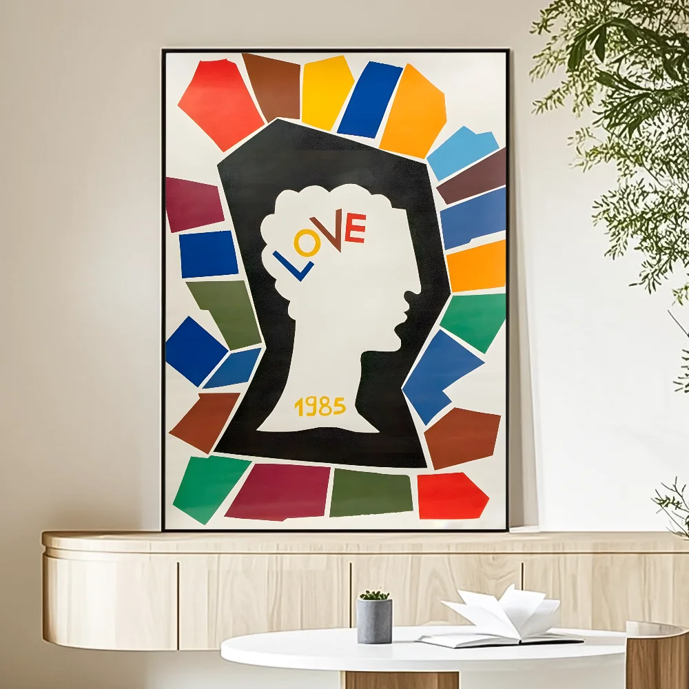 Tableau Logo Yves Saint Laurent Pop Art