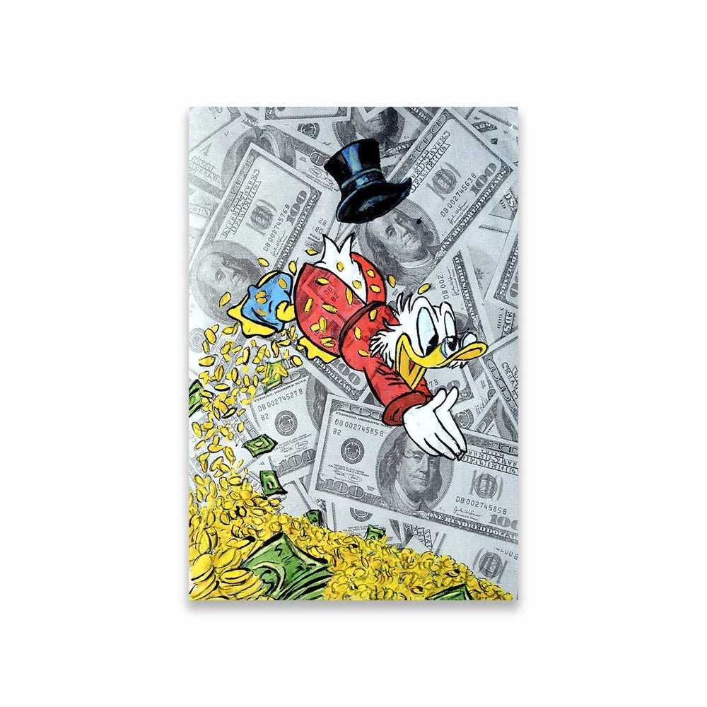 Tableau Picsou Street Art