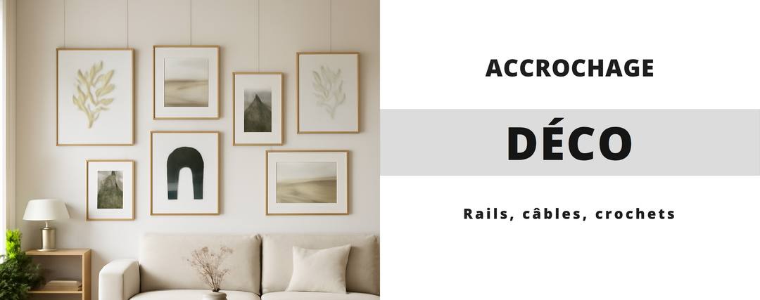 Système d’accrochage tableaux : quelles options ?