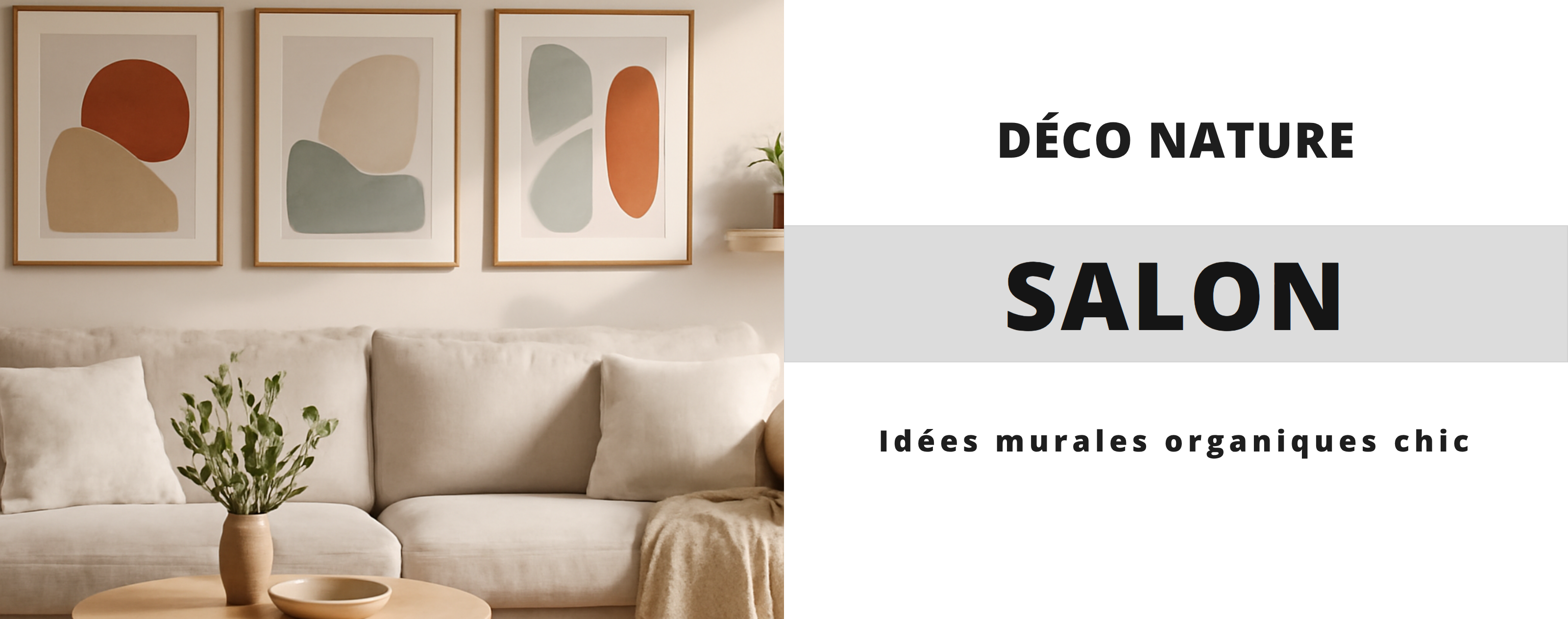 Quelle Déco Murale Tendance pour Salon en 2026 ? Image