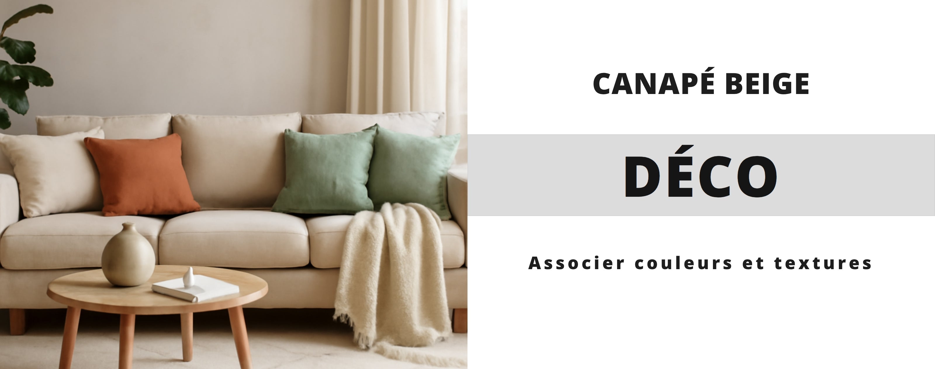 Meilleurs Éléments de Déco Avec votre Canapé Beige Image