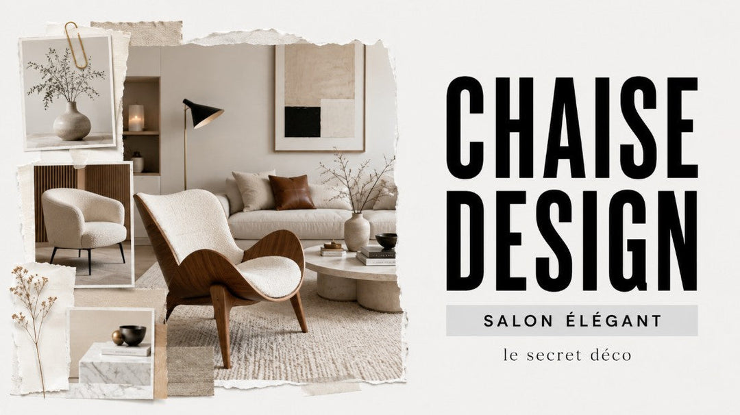 Chaise Design : Le Secret pour un Salon Élégant