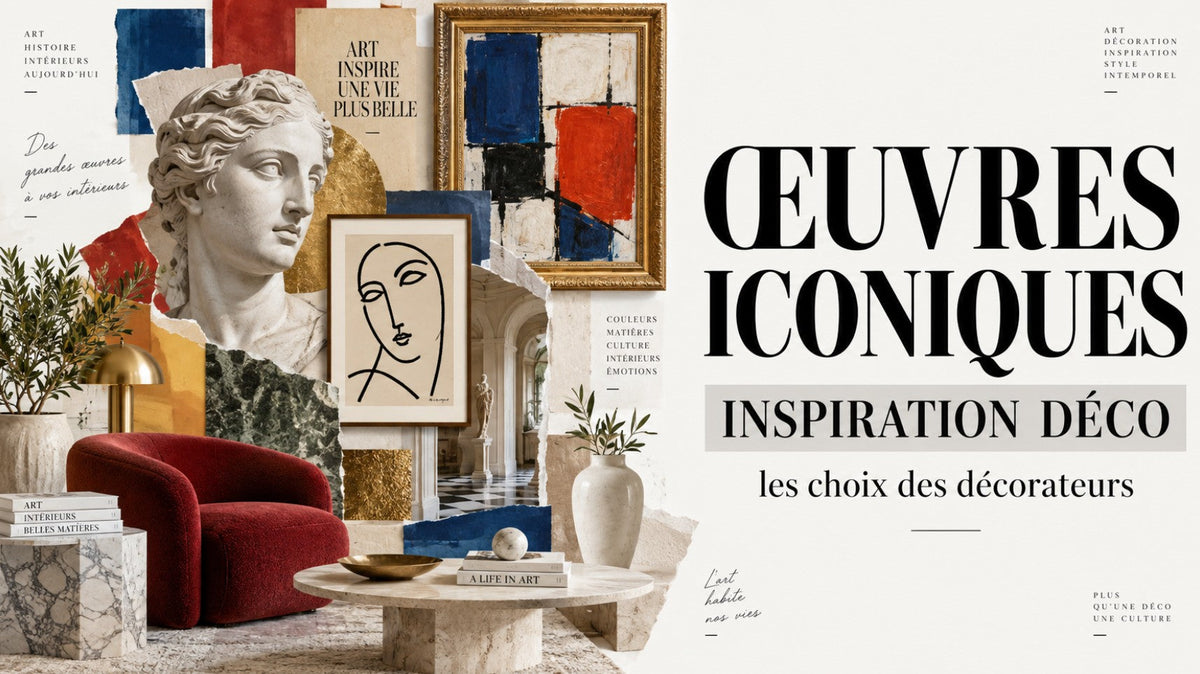 Les œuvres iconiques qui inspirent les décorateurs Image