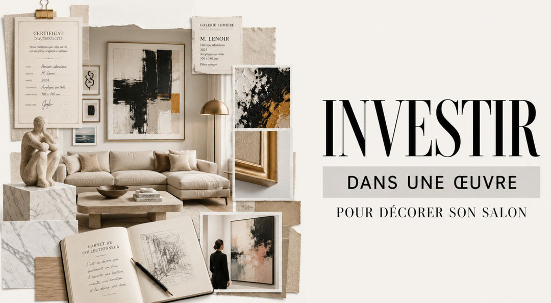 Pourquoi investir dans une œuvre pour décorer son salon
