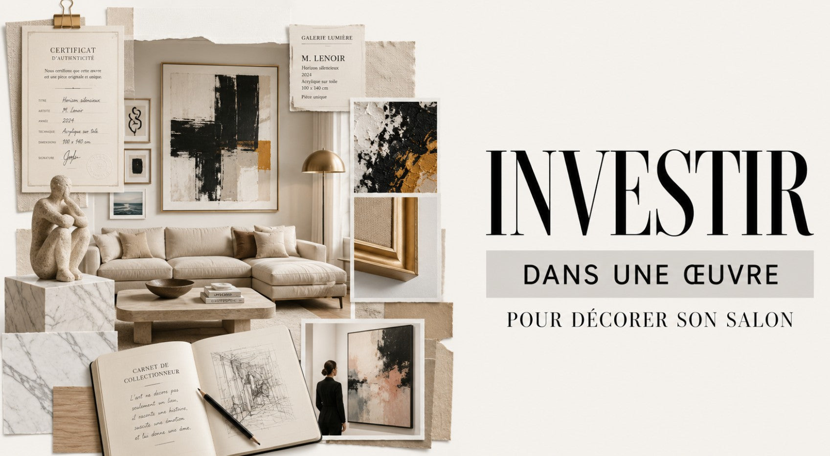 Pourquoi investir dans une œuvre pour décorer son salon