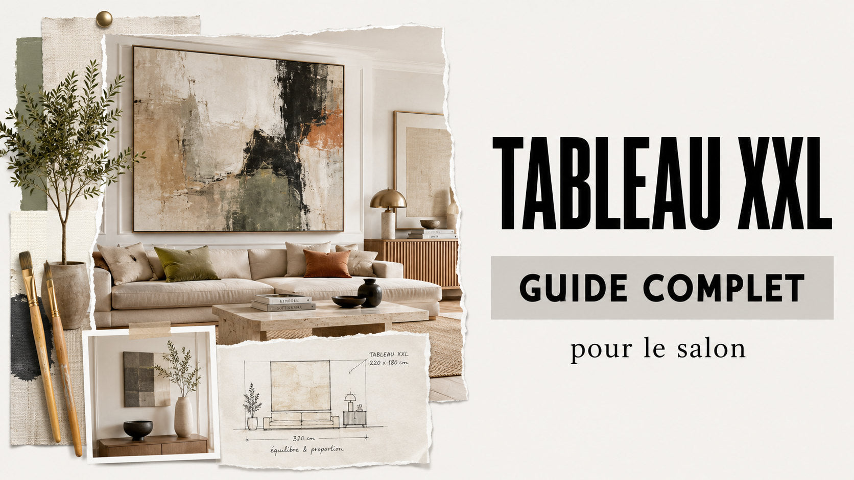 Tableau salon XXL : guide complet Image