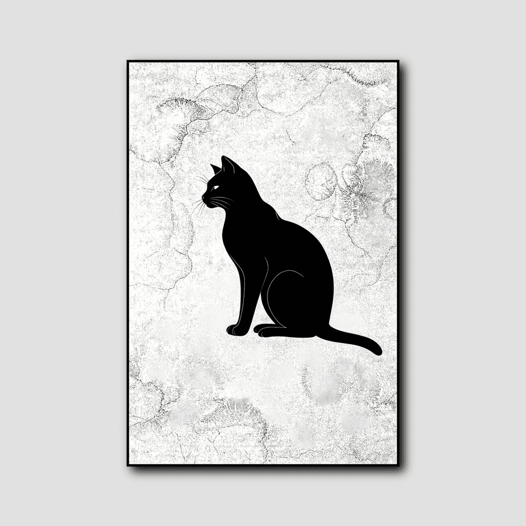 Tableau Silhouette Chat
