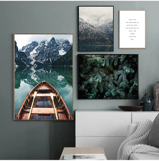 Tableau Nature Minimaliste