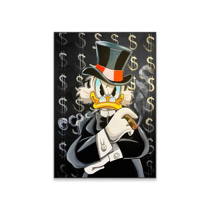 Tableau Picsou Street Art