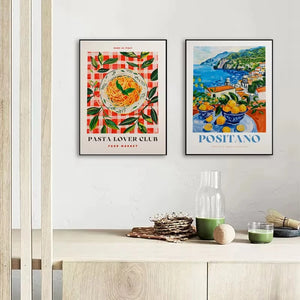 Tableau Spaghetti Méditerranéen