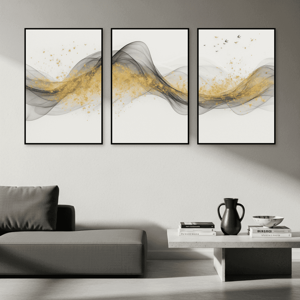 Tableau Triptyque Moderne