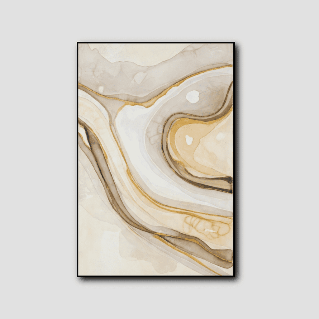 Tableau Beige et Marron