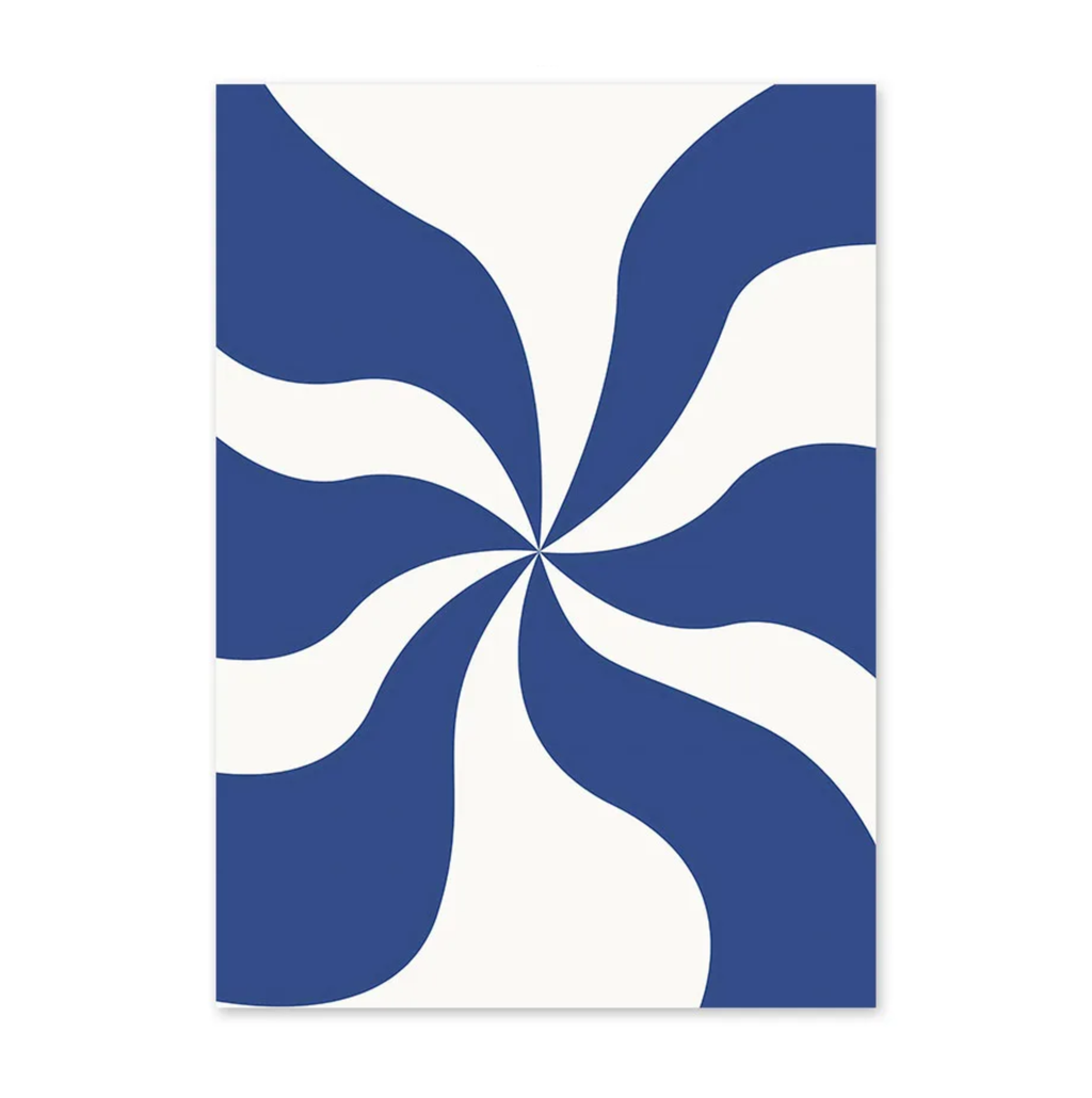 Tableau Matisse Bleu Moderne