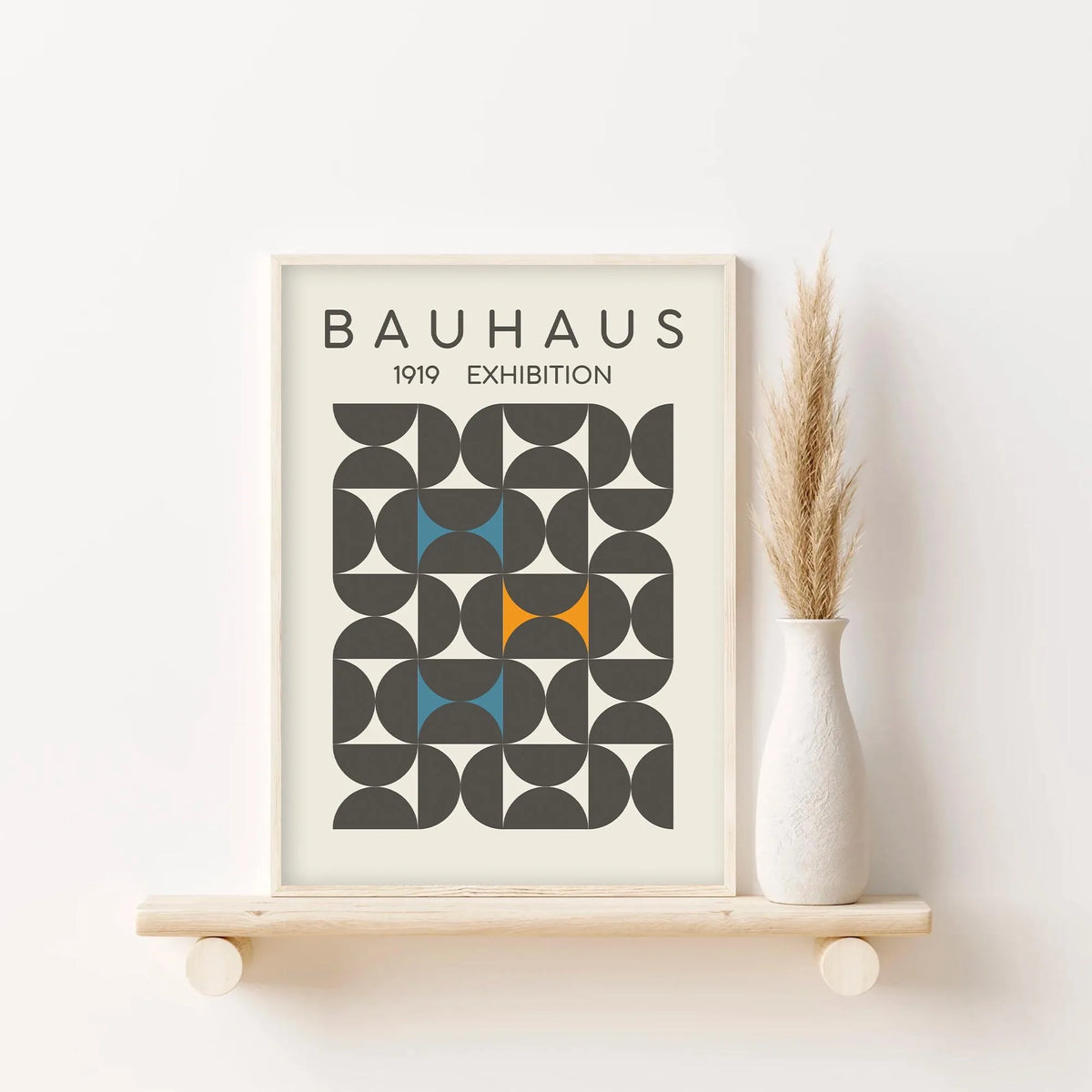 Tableau Bauhaus Abstrait
