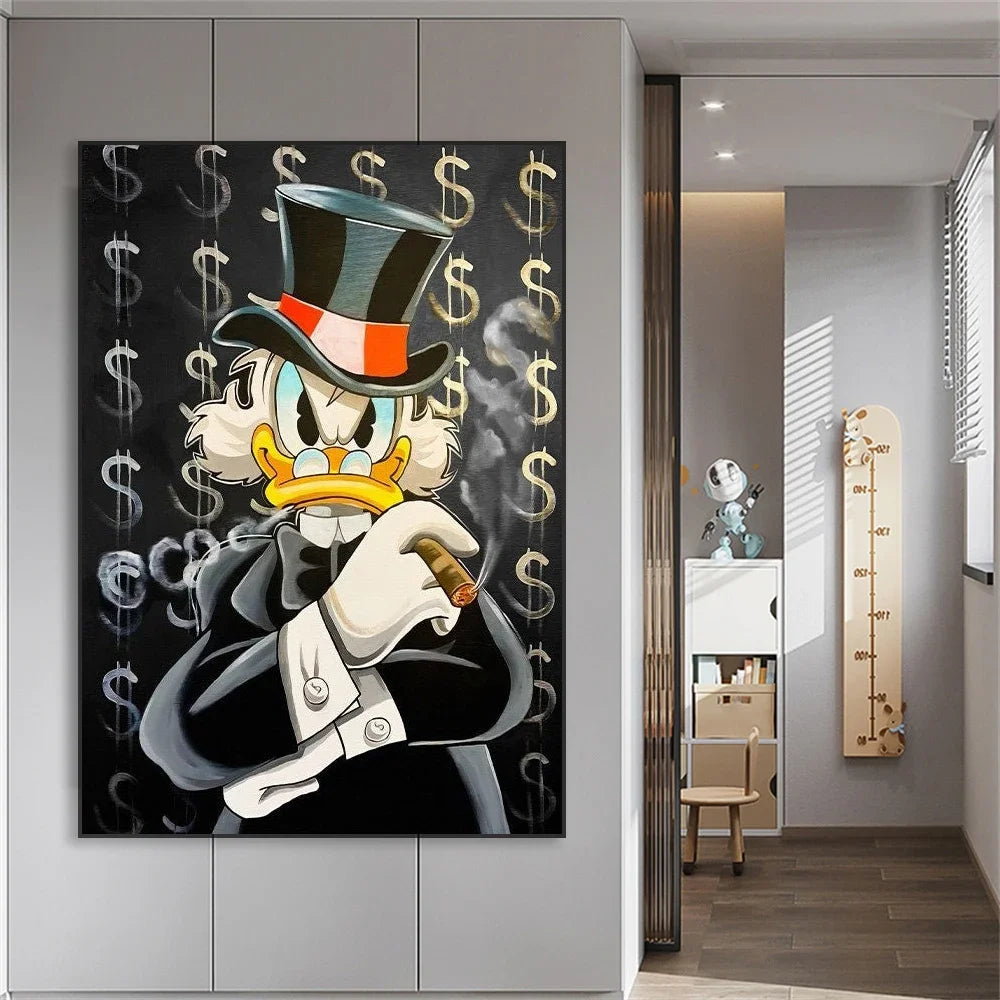 Tableau Picsou Street Art