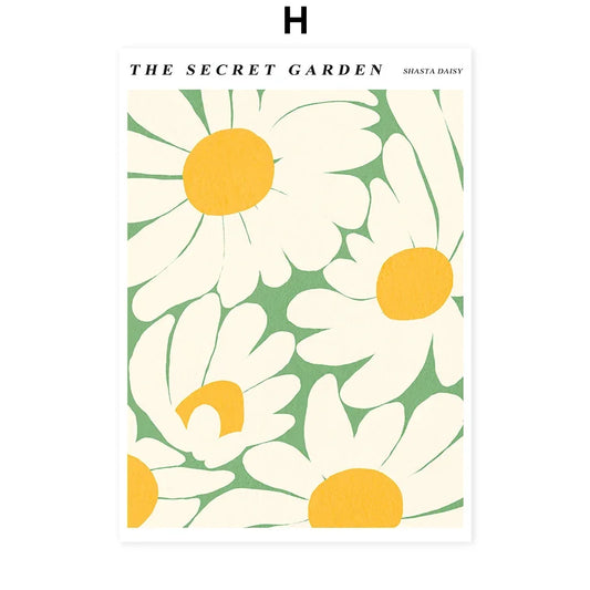 Tableau Design Fleur Clair