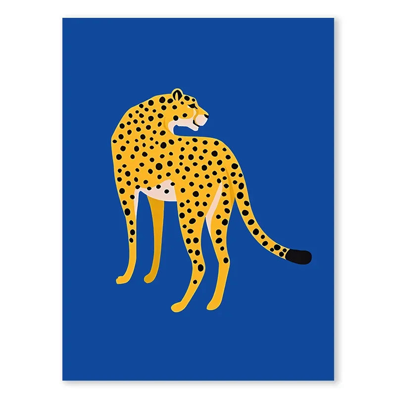 Tableau Minimaliste Coloré