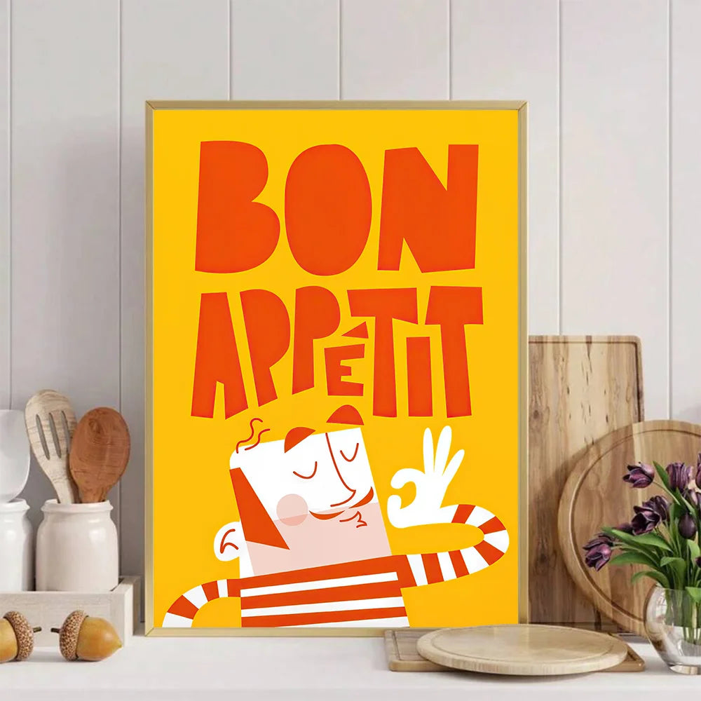 Tableau Italie Gourmande Vintage