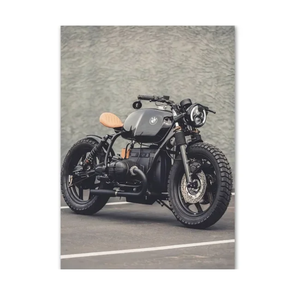 Tableau Motard Photographie