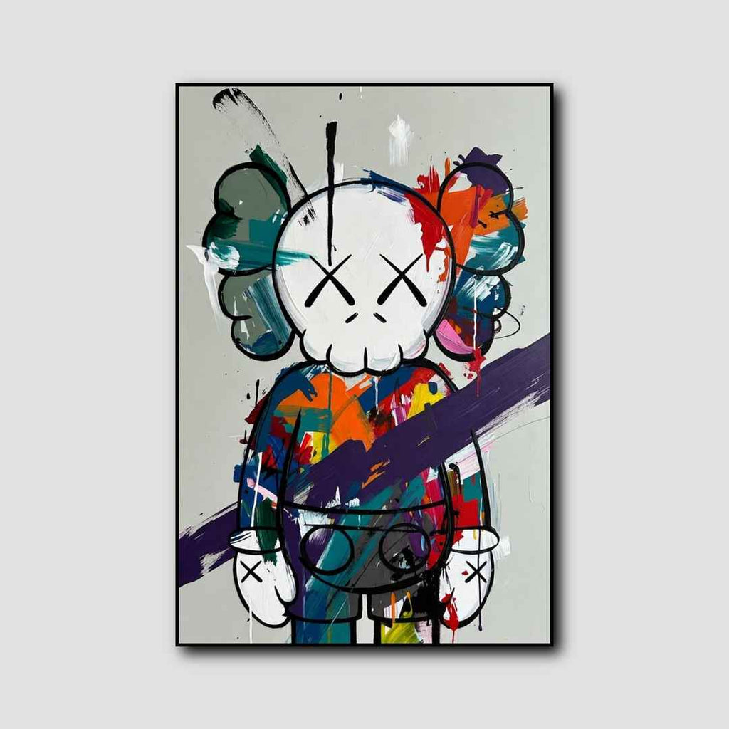 Affiche Kaws Artwork style 1