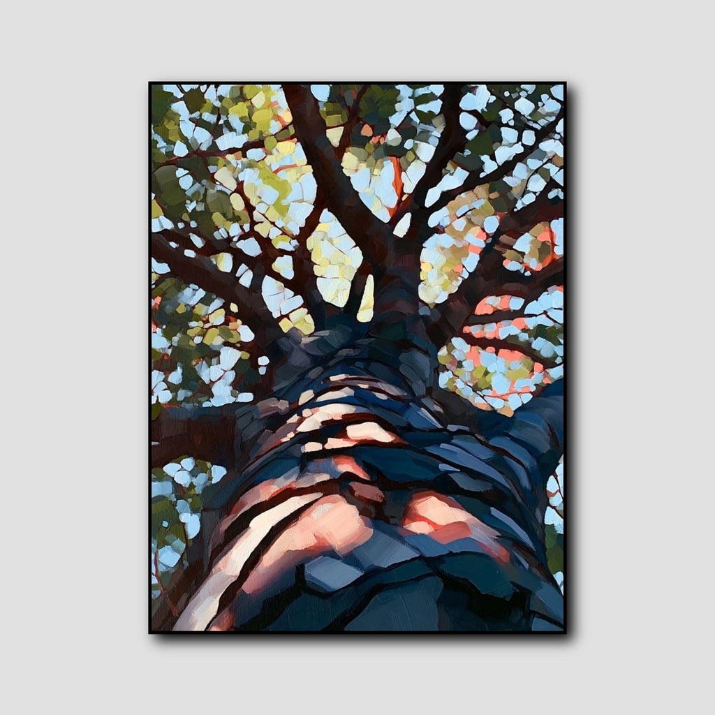 Peinture Acrylique Arbre Abstrait style 1
