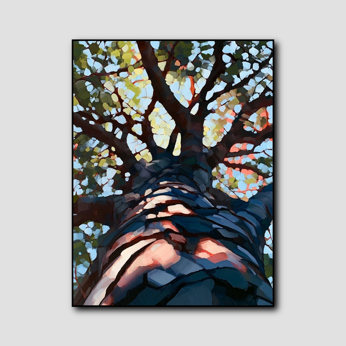 Peinture Acrylique Arbre Abstrait style 1