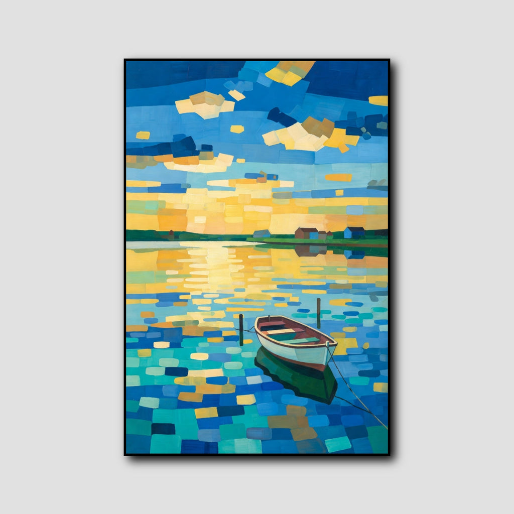 Peinture Barque sur l’eau style 1