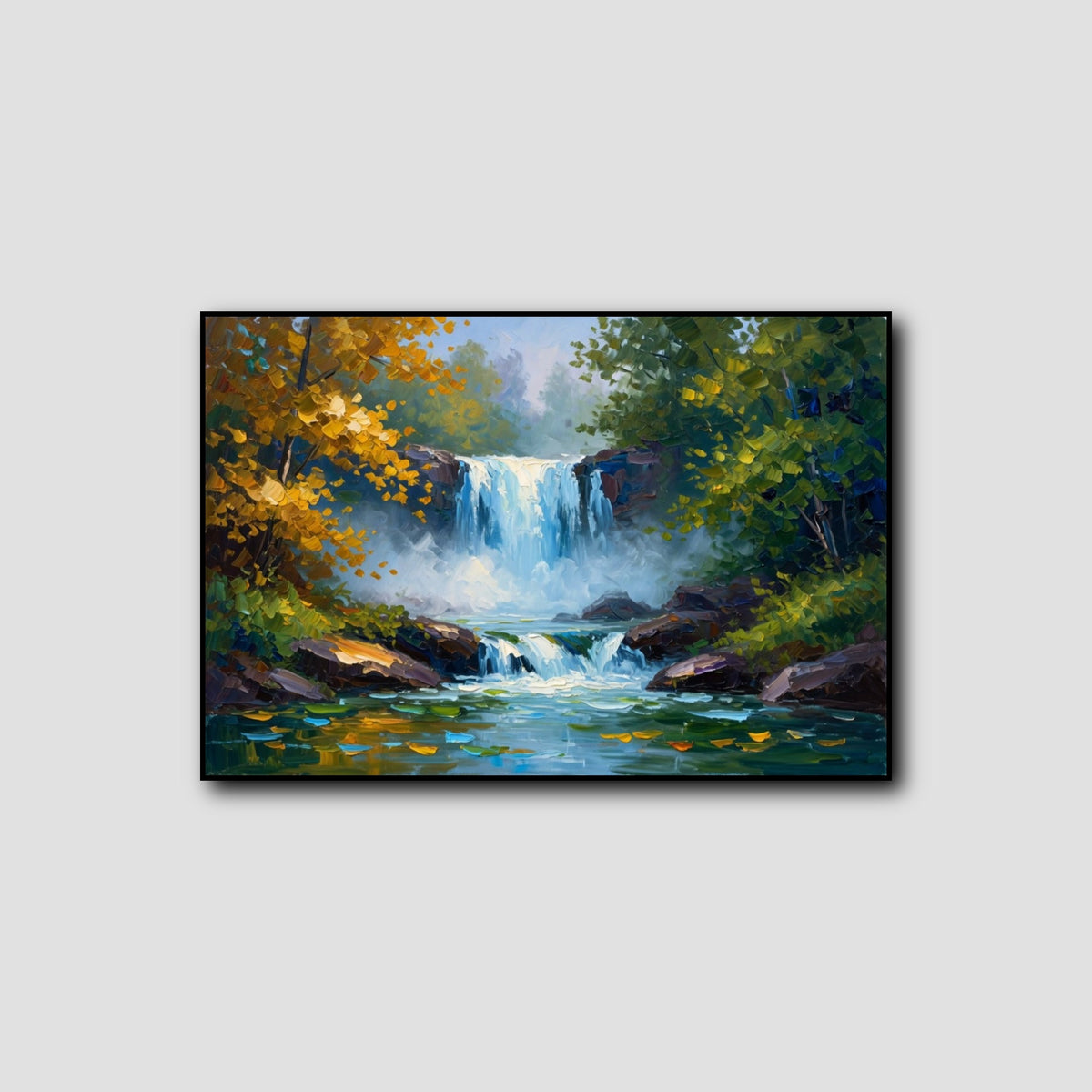 Peinture Cascade d Eau style 1