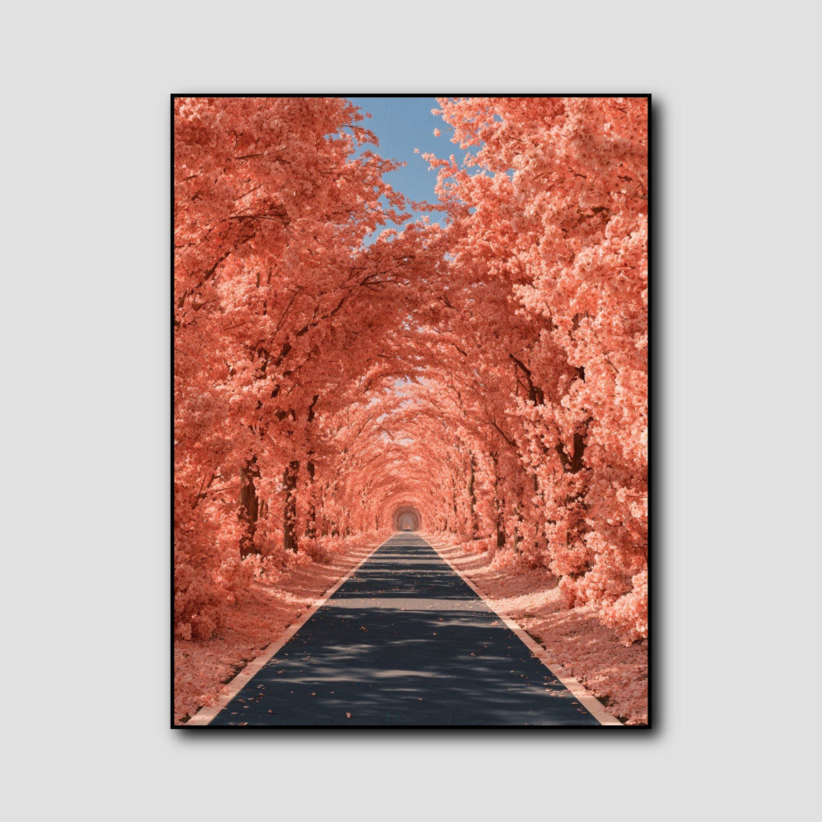 Peinture D'Arbres en Fleurs style 1