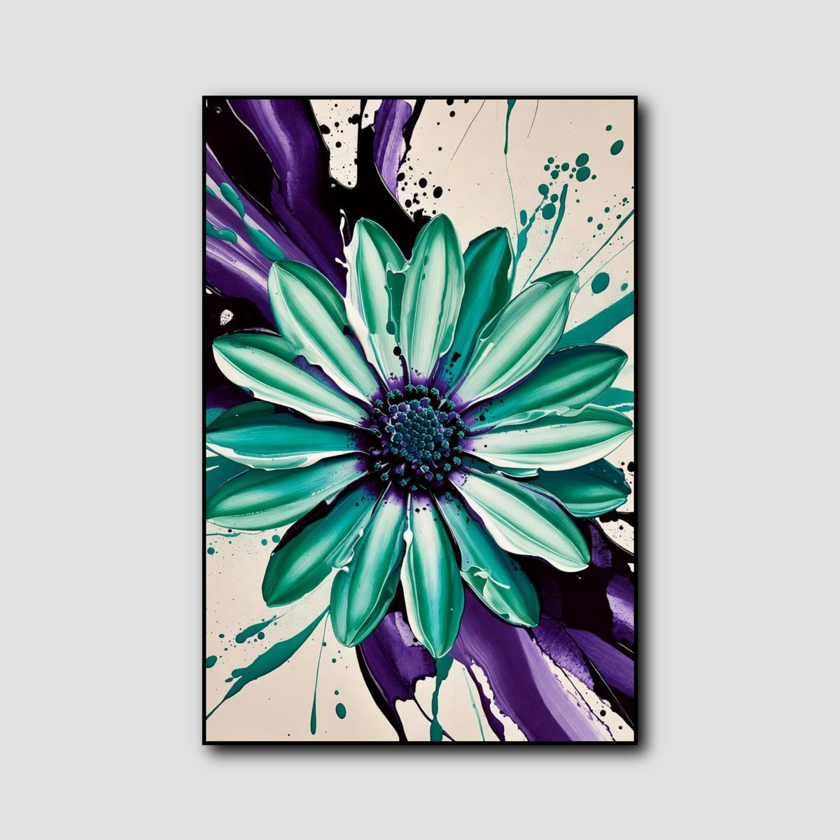 Peinture Fleurs Contemporaines style 2