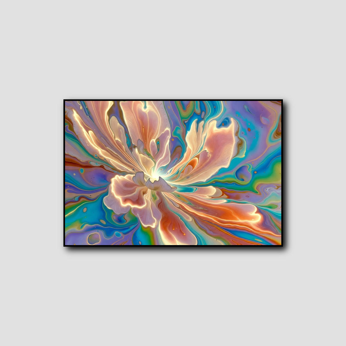Peinture Fleurs Stylisées style 1