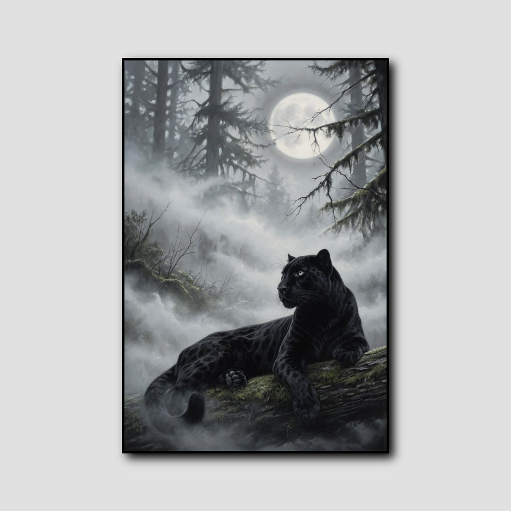 Peinture Panthère Noire style 1